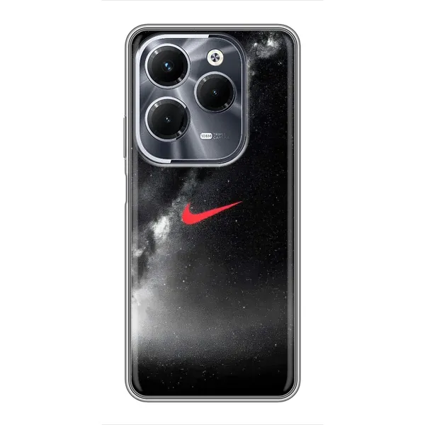 Чехол с принтом «Найк красный» для Infinix Hot 40 Pro