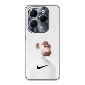 Чехлы с Обезьянами NFT для Infinix Hot 40 Pro (AlphaPrint) (обезьяна NFT Nike)