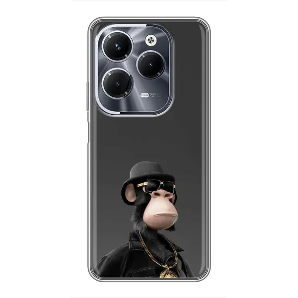 Чехол с принтом «Обезьяна NFT» для Infinix Hot 40 Pro