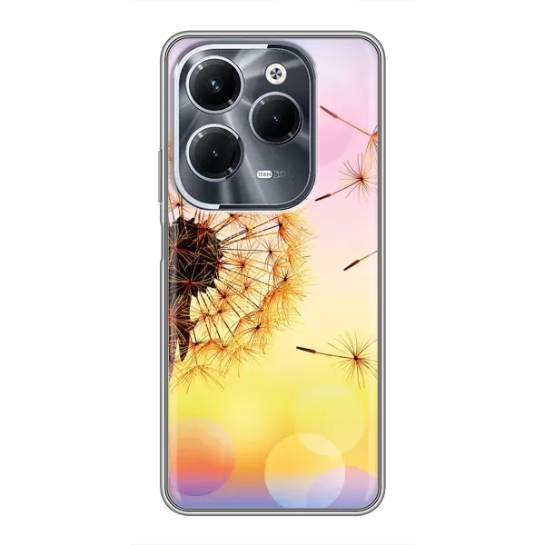 Чехол с принтом «Одуванчик» для Infinix Hot 40 Pro Чехол с принтом «Одуванчик» для Infinix Hot 40 Pro