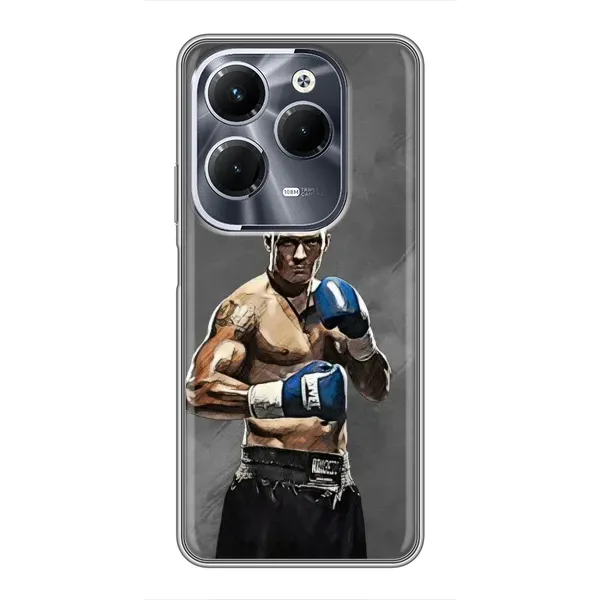 Чохол з принтом «Олександр Усик» для Infinix Hot 40 Pro