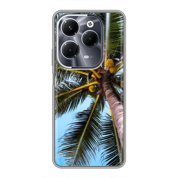 Чохол з принтом «Пальма» для Infinix Hot 40 Pro