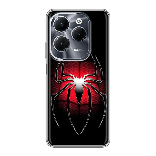 Чохол з принтом «Паук марвел» для Infinix Hot 40 Pro Чохол з принтом «Паук марвел» для Infinix Hot 40 Pro