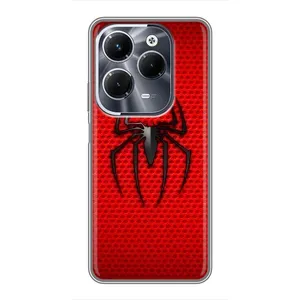 Чохол з людиною павуком для Infinix Hot 40 Pro - (AlphaPrint) (Павук Марвел)
