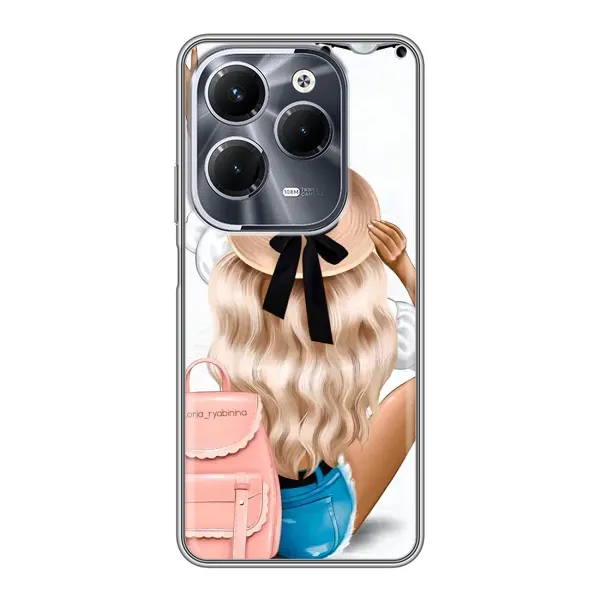 Чехол с принтом «Путешествие» для Infinix Hot 40 Pro Чехол с принтом «Путешествие» для Infinix Hot 40 Pro