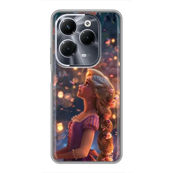 Чохол з принтом «Рапунцель ліхтарики» для Infinix Hot 40 Pro Чохол з принтом «Рапунцель ліхтарики» для Infinix Hot 40 Pro