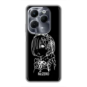 Чохли Персонажі Аніме Наруто для Infinix Hot 40 Pro (AlphaPrint) (Re: Zero)