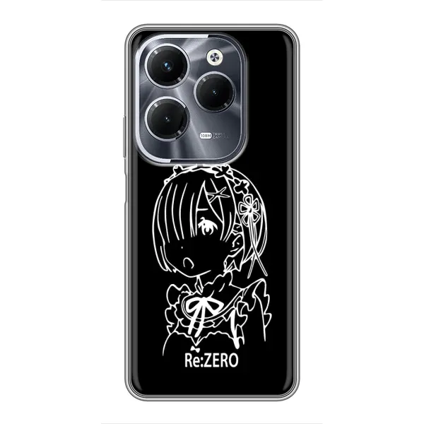 Чехол с принтом «Re: Zero» для Infinix Hot 40 Pro Чехол с принтом «Re: Zero» для Infinix Hot 40 Pro