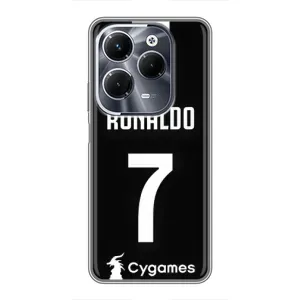 Чехол Криштиану Роналду для Infinix Hot 40 Pro (AlphaPrint) (RONALDO 7)