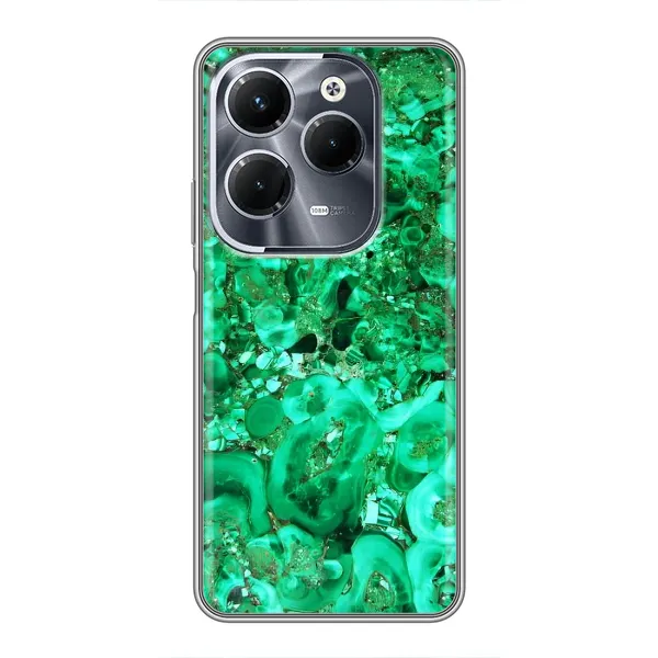 Чохол з принтом «Салатовий Мрамор» для Infinix Hot 40 Pro Чохол з принтом «Салатовий Мрамор» для Infinix Hot 40 Pro