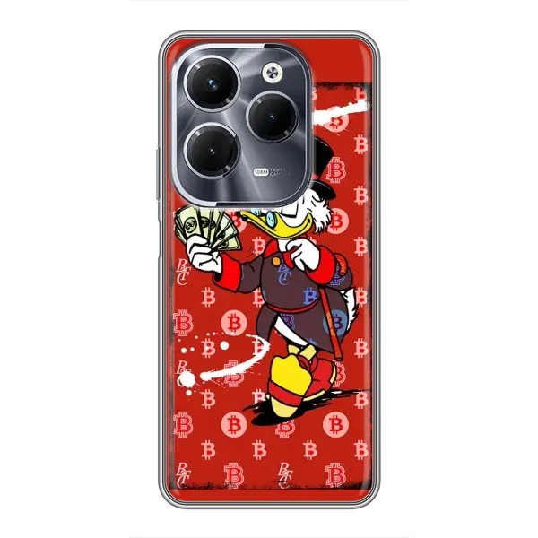Чохол з принтом «Scrooge MagDag» для Infinix Hot 40 Pro
