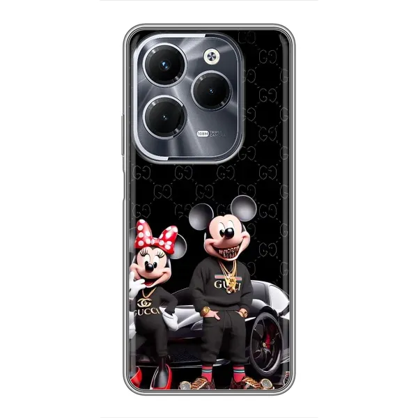 Чохол з принтом «Родина Маусів» для Infinix Hot 40 Pro