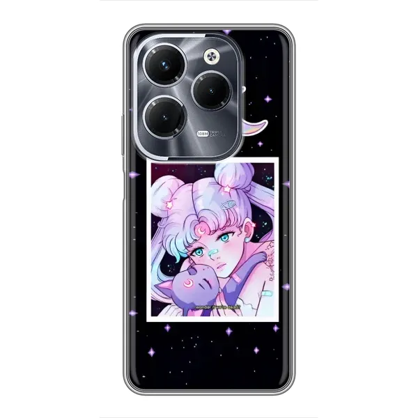 Чехол с принтом «Сейлор Мун» для Infinix Hot 40 Pro Чехол с принтом «Сейлор Мун» для Infinix Hot 40 Pro