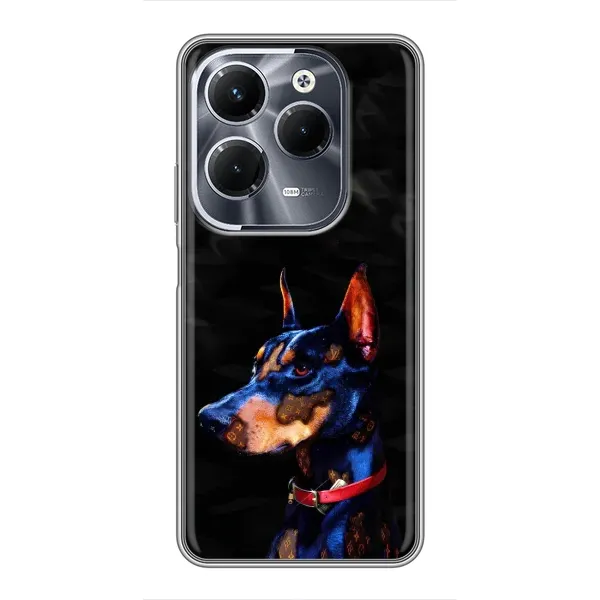 Чохол з принтом «Собака» для Infinix Hot 40 Pro