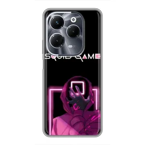 Чехол Гра в кальмара для Infinix Hot 40 Pro