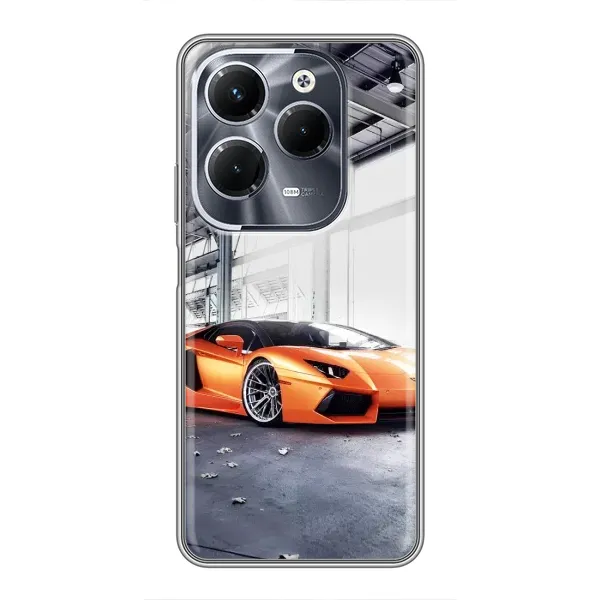 Чехол с принтом «Sport Car» для Infinix Hot 40 Pro