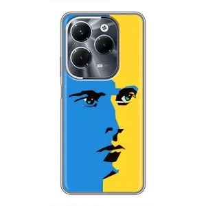 Украинские Чехлы для Infinix Hot 40 Pro с картинкой УПА (AlphaPrint) (Степан Бандера)