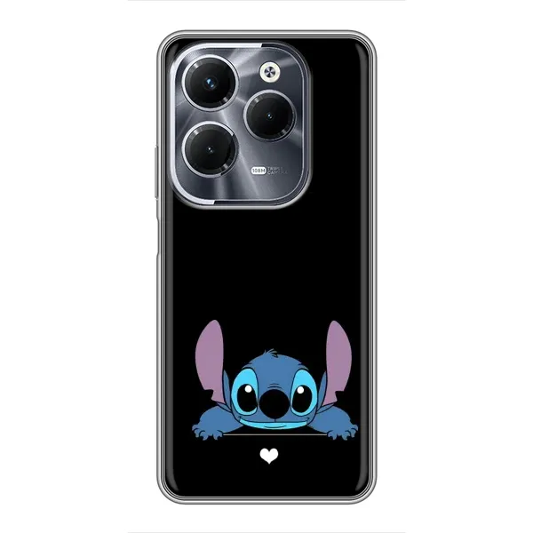 Чохол з принтом «Стіч на чорному» для Infinix Hot 40 Pro Чохол з принтом «Стіч на чорному» для Infinix Hot 40 Pro