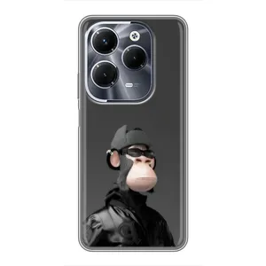 Чехлы с Обезьянами NFT для Infinix Hot 40 Pro (AlphaPrint) (стильная обезьяна NFT)