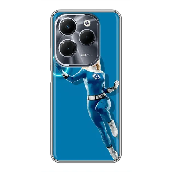 Чехол с принтом «Сью Сторм полет» для Infinix Hot 40 Pro