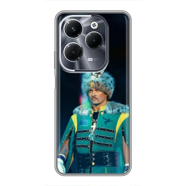 Чохол з принтом «Усик Гетьман» для Infinix Hot 40 Pro