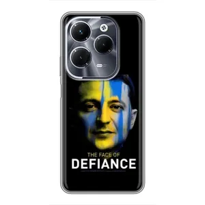 Чохол для Infinix Hot 40 Pro (AlphaPrint - с принтом Зеленського) (В. Зеленский)