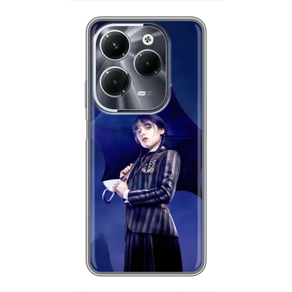 Чохол з принтом «Венсдей» для Infinix Hot 40 Pro