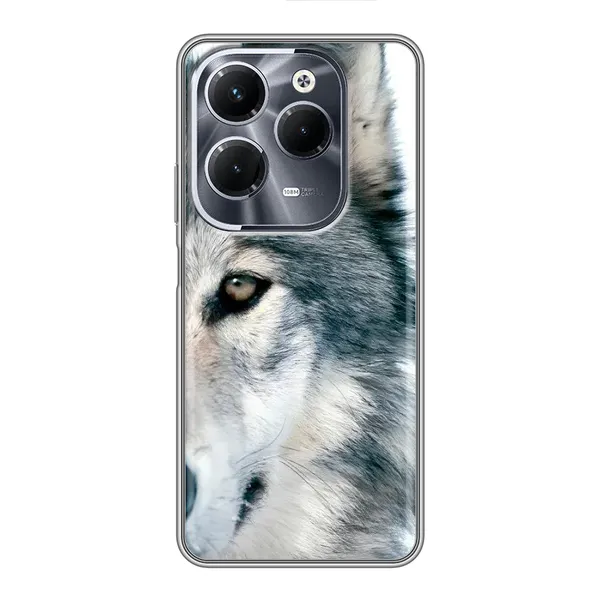 Чохол з принтом «Вовк» для Infinix Hot 40 Pro