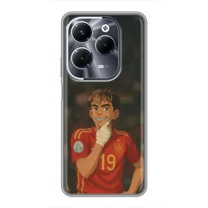 Чехол с футболистом Ламин Ямаль Infinix Hot 40 Pro (Ямаль аниме)