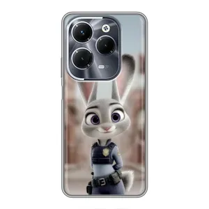 Чехол Зоотрополіс на Infinix Hot 40 Pro (Офицер Джуди Хоппс)
