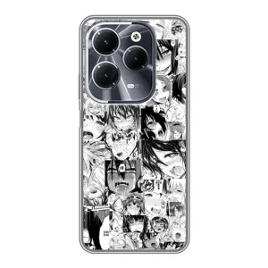 Чехол с принтом «Ahegao manga» для Infinix Hot 40