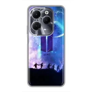 Чехол с принтом «Army BTS» для Infinix Hot 40