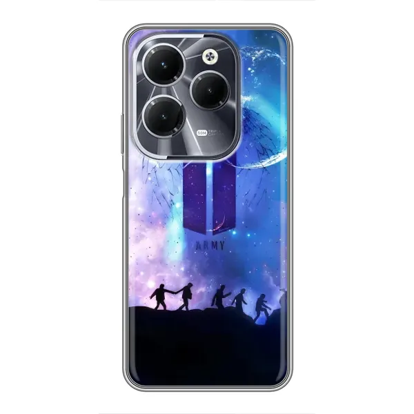 Чехол с принтом «Army BTS» для Infinix Hot 40