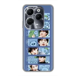 Чехол с принтом «Bangtan» для Infinix Hot 40