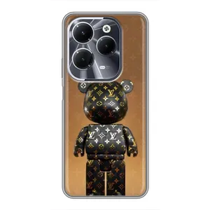 Чехлы для Infinix Hot 40 - Bearbrick Louis Vuitton (PREMIUMPrint) (Bearbrick)