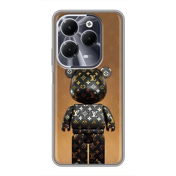 Чехол с принтом «Bearbrick» для Infinix Hot 40