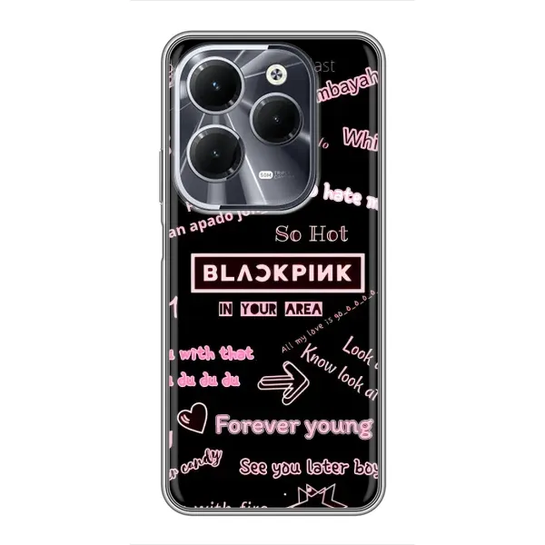 Чехол с принтом «BLACKPINK» для Infinix Hot 40