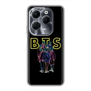 Чехлы BTS для Infinix Hot 40 (AlphaPrint)