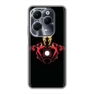 Чехлы с героями Марвел Infinix Hot 40 (VPrint) (Человек железный)