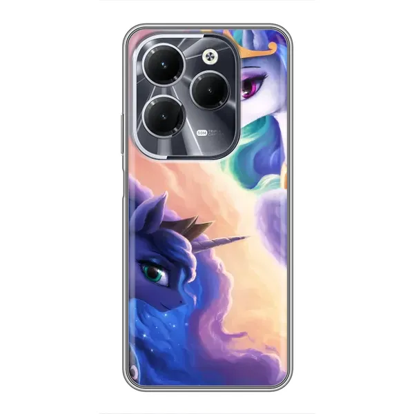 Чохол з принтом «Єдинорожки» для Infinix Hot 40 Чохол з принтом «Єдинорожки» для Infinix Hot 40