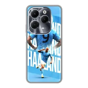 Чехлы с футболистом Ерлинг Холанд для Infinix Hot 40 (AlphaPrint) (Erling Haaland)