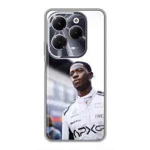 Чехол с принтом «Ф1 Пирс» для Infinix Hot 40