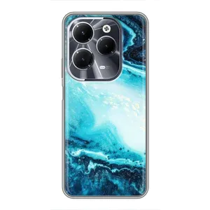 Мраморный чехол на Infinix Hot 40 (VPrint)