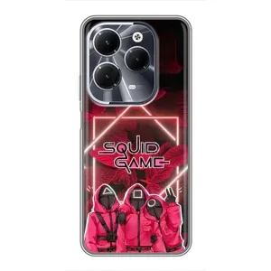 Чехол с принтом «Охранники Игра кальмара» для Infinix Hot 40