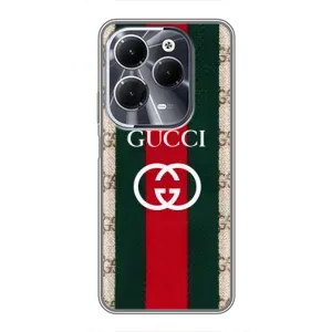 Чехлы ГУЧЧИ для Инфиникс ХОТ 40 (AlphaPrint) (Gucci дизайн)