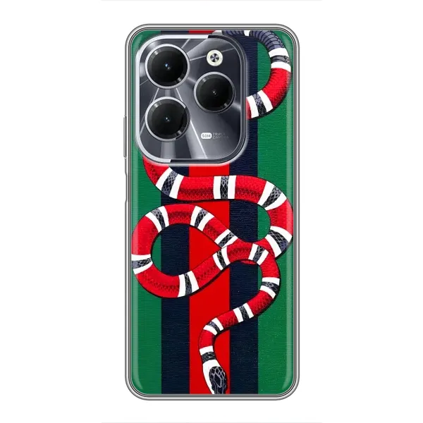 Чехол с принтом «Gucci змия» для Infinix Hot 40