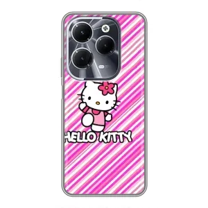 Чехол для Ребёнка на Инфиникс ХОТ 40 (VPrint) (Hello Kytty)