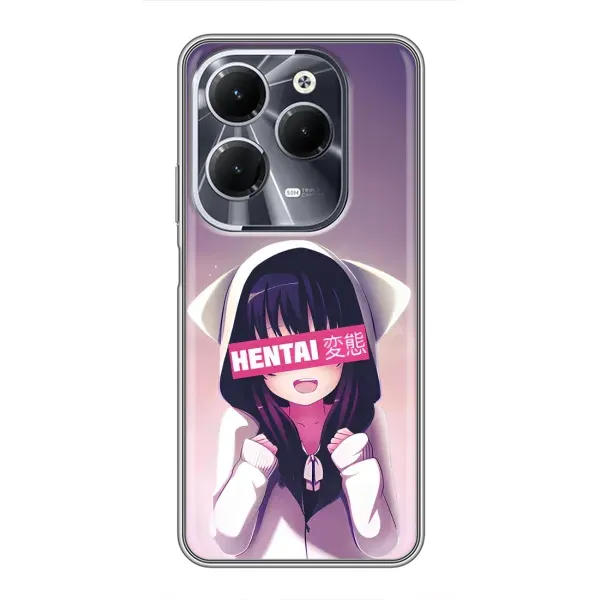 Чехол с принтом «Hentai chan» для Infinix Hot 40