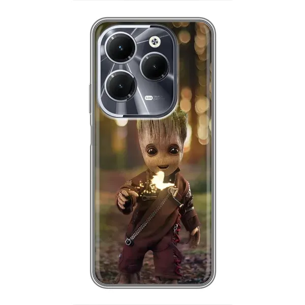 Чехол с принтом «I am Groot» для Infinix Hot 40