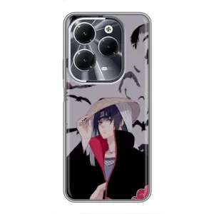 Чехол с принтом «Итачи Вороны» для Infinix Hot 40